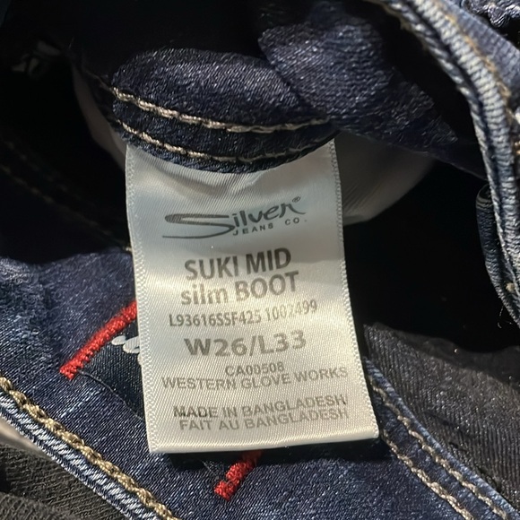 Silver Bootcut Jeans - Picture 4 of 4